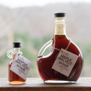 Maple-Walnut syrup