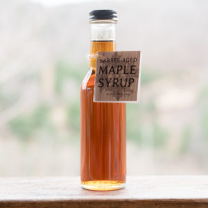 Barrel Aged Maple syrup
